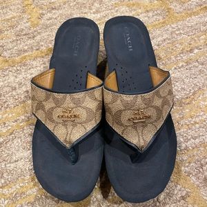 Women’s COACH sandals sz 7B